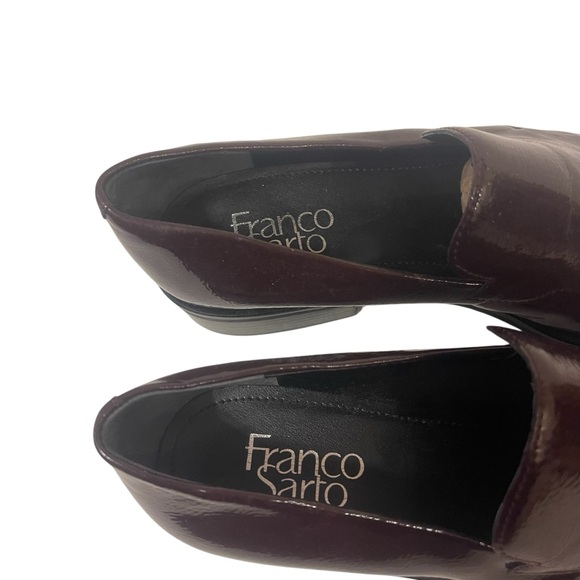 Women's FRANCO SARTA L-Bocca Patent Loafers Shoes - Picture 4 of 8